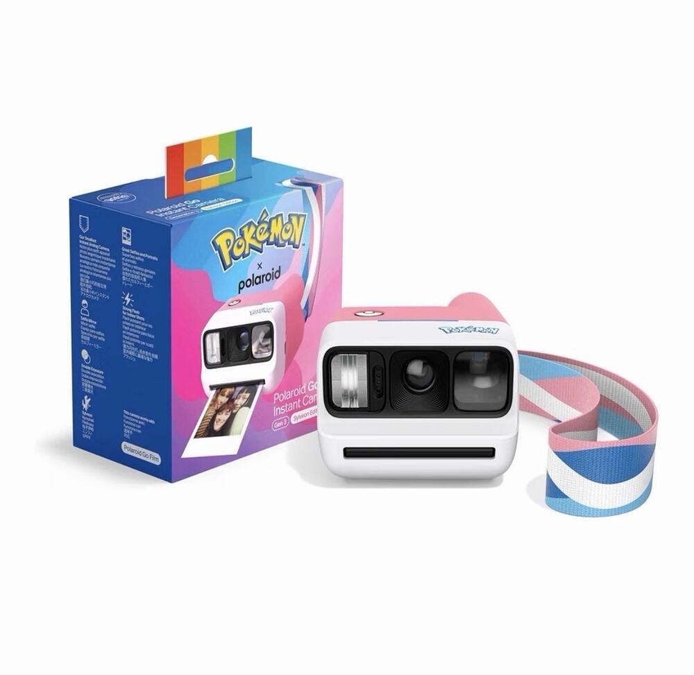 Pre- Sale BUNDLE Polaroid Go Gen3 Mini I Pokémon Sylveon Edition (9211)